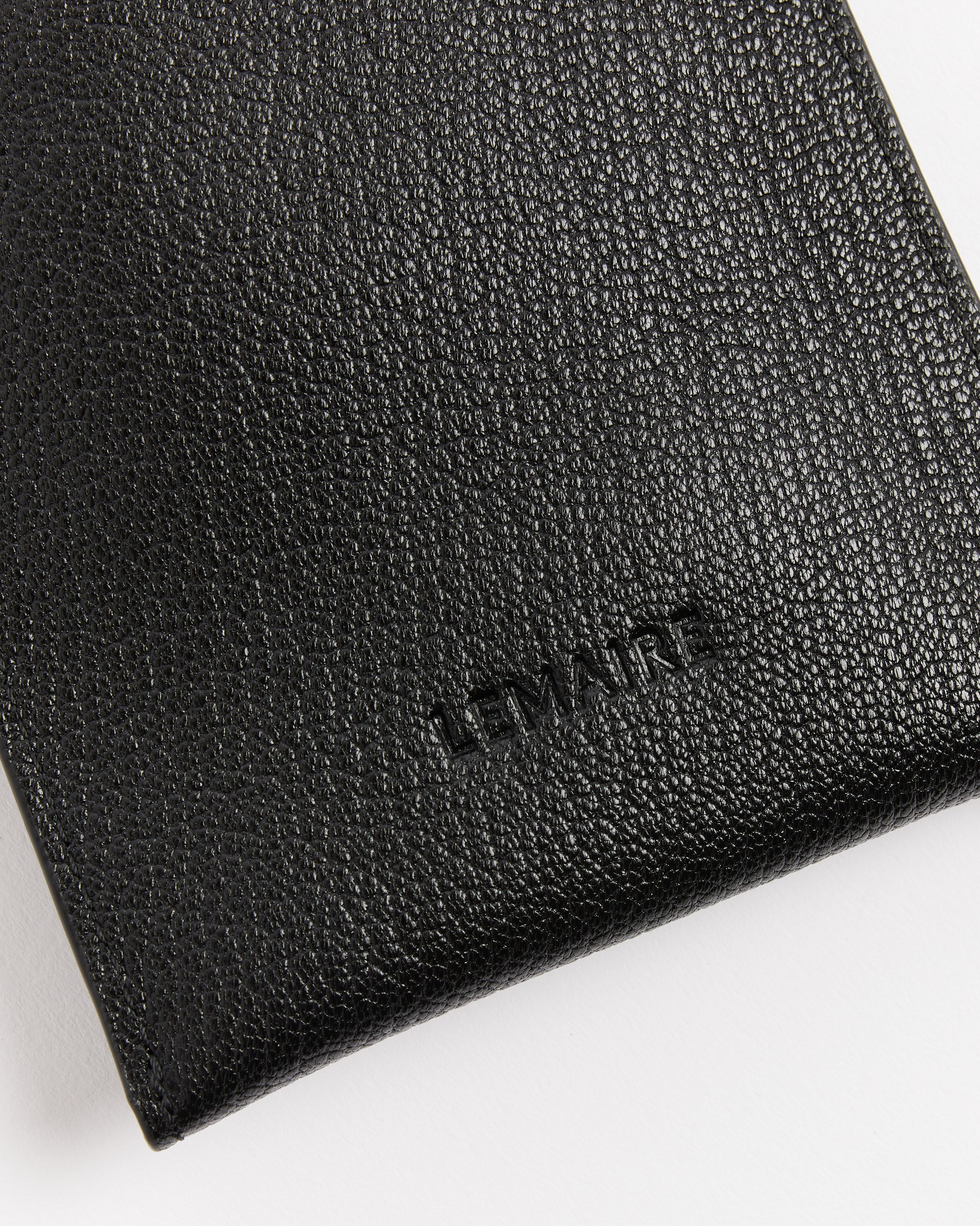 Envelope-shaped Wallet in Black Color - LEMAIRE - Lemaire-USA