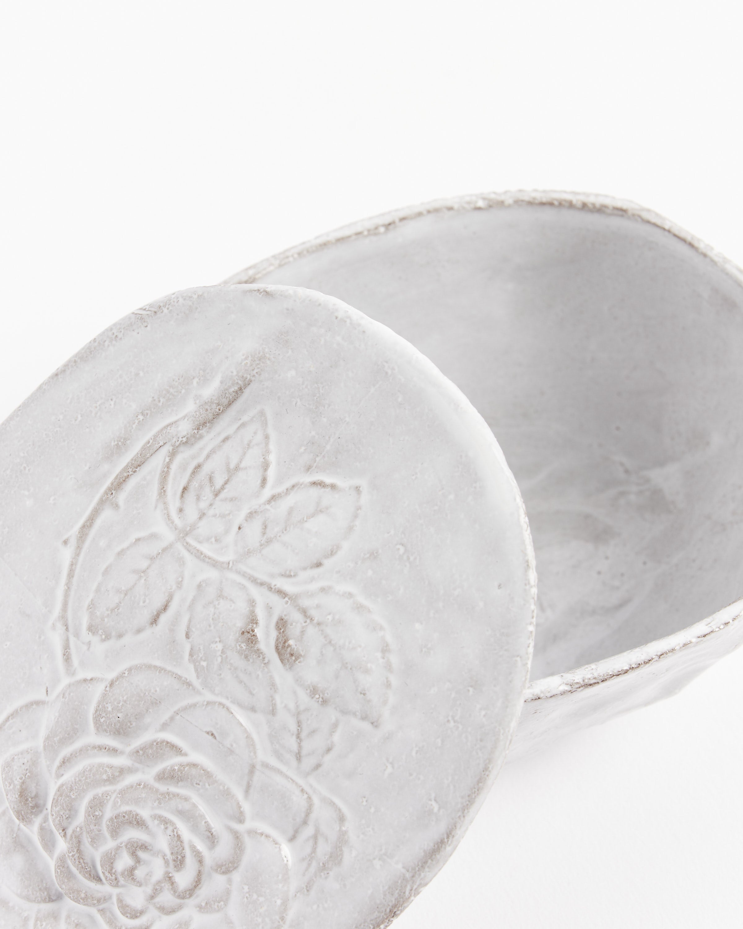 Astier de Villatte Box Rose Lid