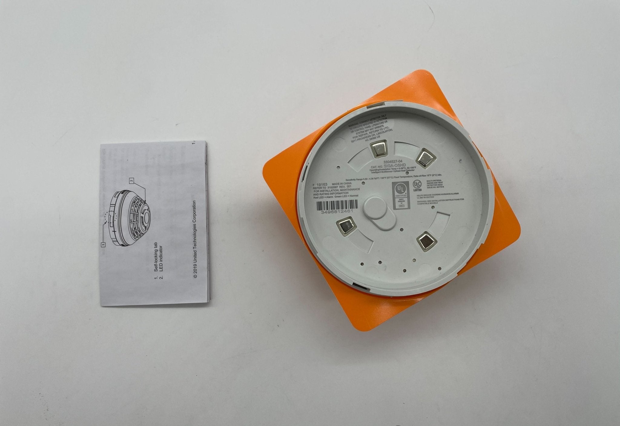 Edwards Est SIGA-COD Intelligent Carbon Monoxide Detector - Rybb Fire Alarm