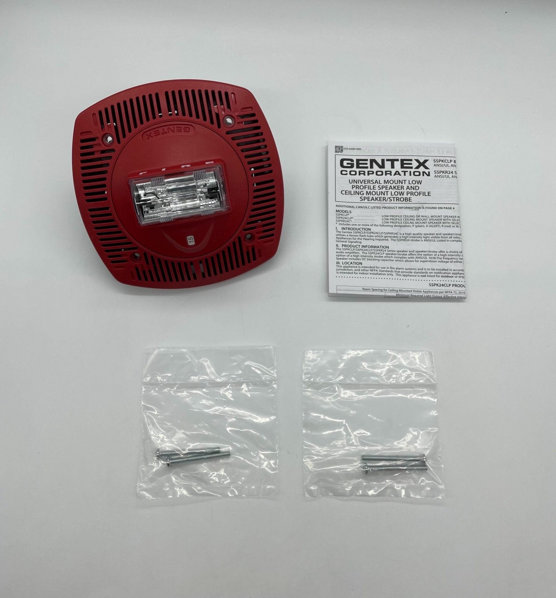 Gentex SSPK24WLPR - The Fire Alarm Supplier