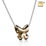 Pendant: Butterfly - Gold Vermeil Two Tone