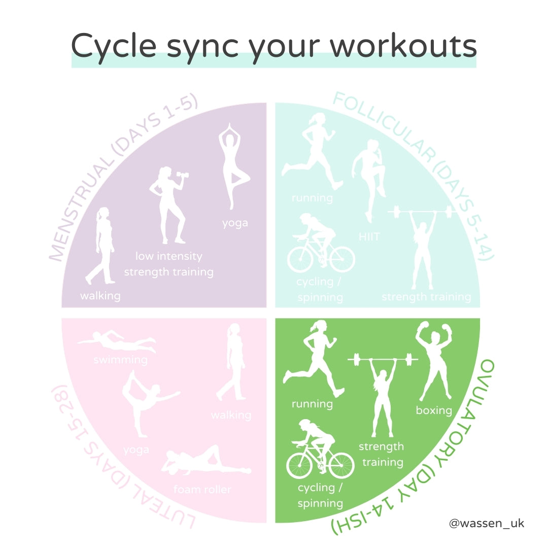 Wassen Cycle Syncing Best Workouts for Ovulatory Phase