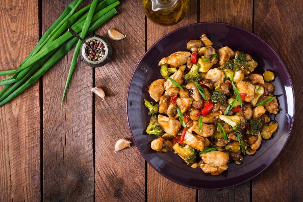 Ginger Chicken Stir Fry