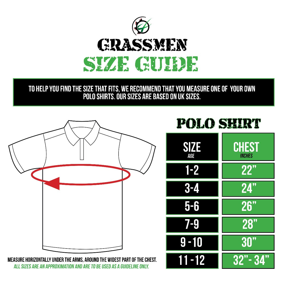 Grassmen sizing image