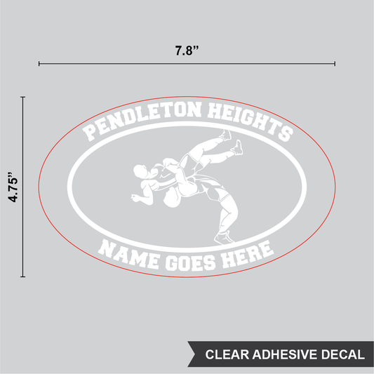 Pendleton Wrestling Sticker