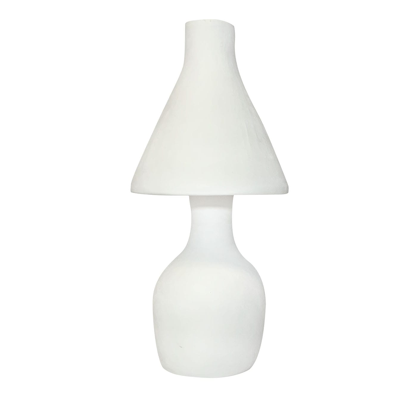 B17 White Ceramic Decorative Vase - Main view