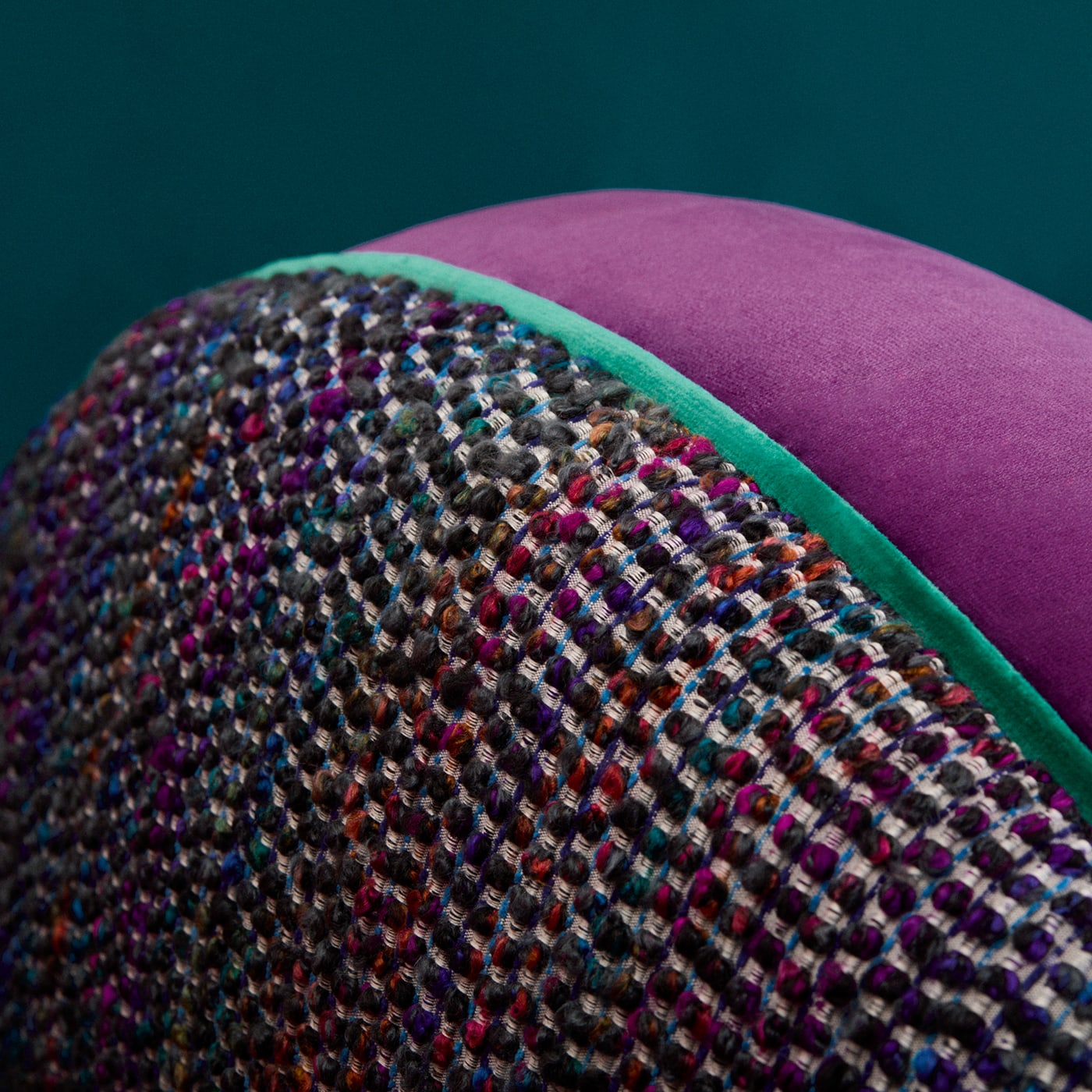 Tiamo Polychrome Fabric Armhair by Giuseppe Dicecca #3 - Alternative view 4