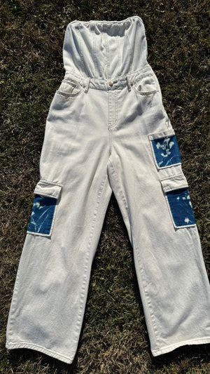 Wild Fable Off-White Jumpsuit • Small - SHMAZZY THREADZ