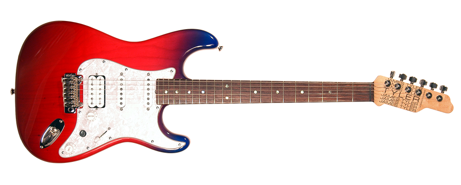 Guitar with HSS pickups