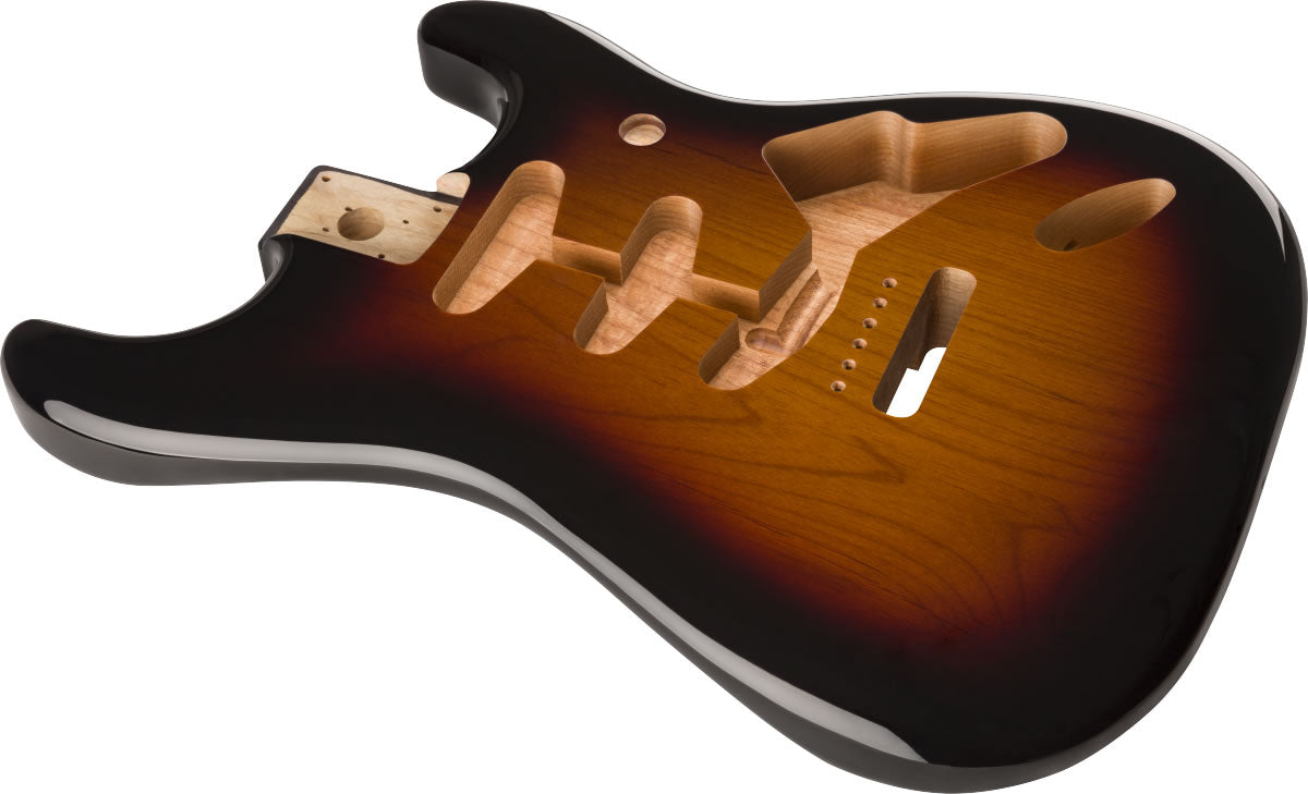 Fender Body, Strat, Classic Series '60s, Vintage Bridge, 3-Color Sunburst