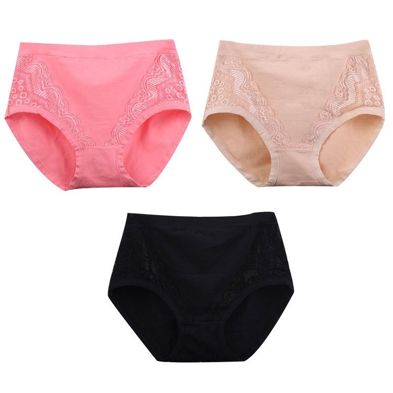 2023 Plus Size High Waist Leak Proof Cotton Panties – whatyam