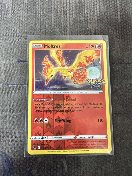 Moltres - 012/078 - Pokemon Go - Holo