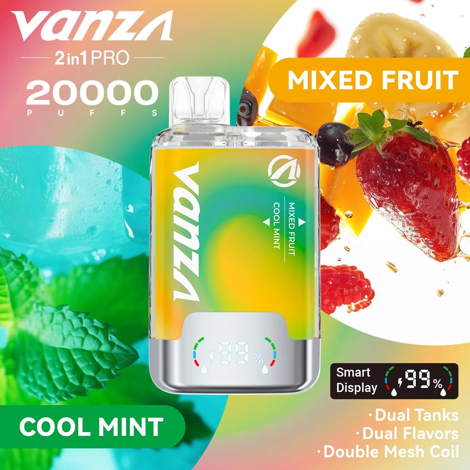 2in1 pro flavor mixed fruit