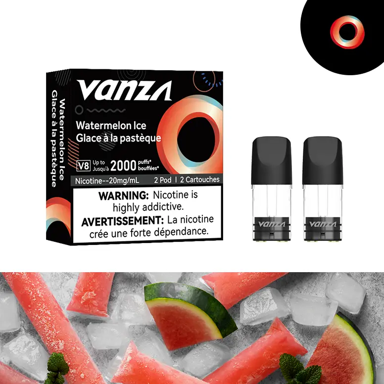 fresh flavors of V8 vape pod