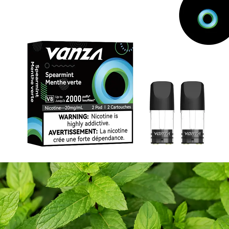 fresh flavors of V8 vape pod