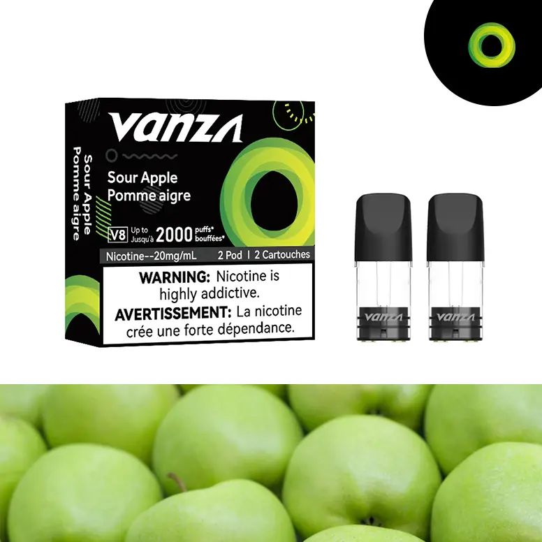 fresh flavors of V8 vape pod