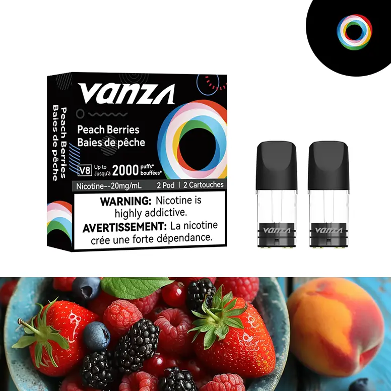 fresh flavors of V8 vape pod