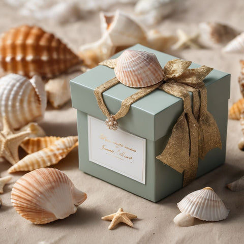 Seashell Wedding Favor Box
