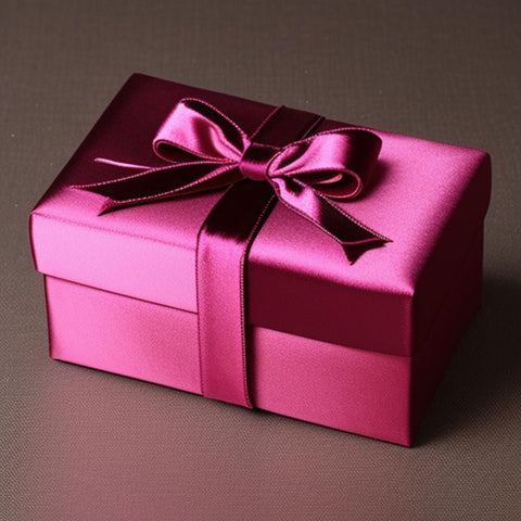 Velvet and Satin Wedding Gift Box