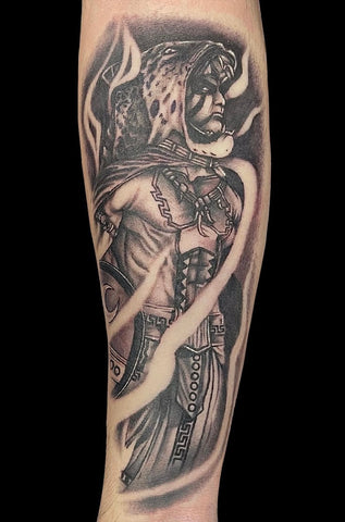 Aztec Warrior by Anthony