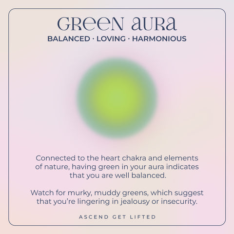 Green aura meaning