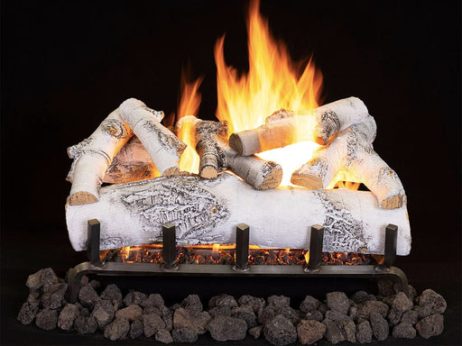 Decorative White Birch Logs For Fireplace