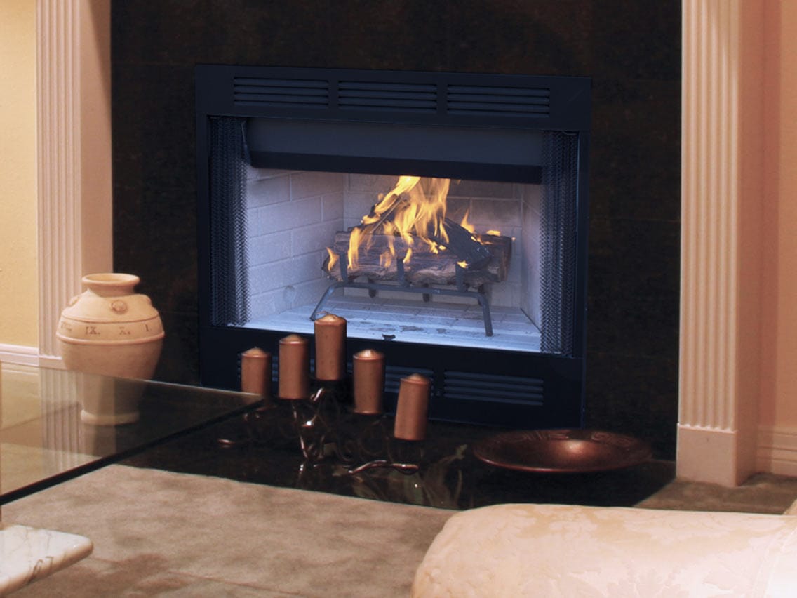 Superior - WRE4542 42 Fireplace, White Herringbone Refractory Panels —  Fireplaces USA