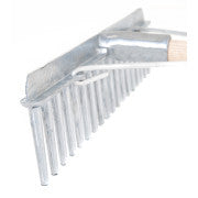 Chelwood Aluminium Crown Landscaping Rake Head View