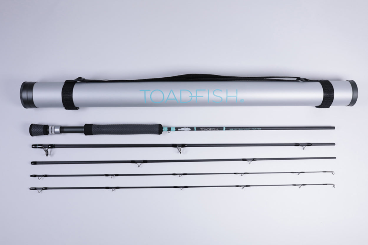 Toadfish Stowaway Travel Spinning Rod Review Review - BassGrab