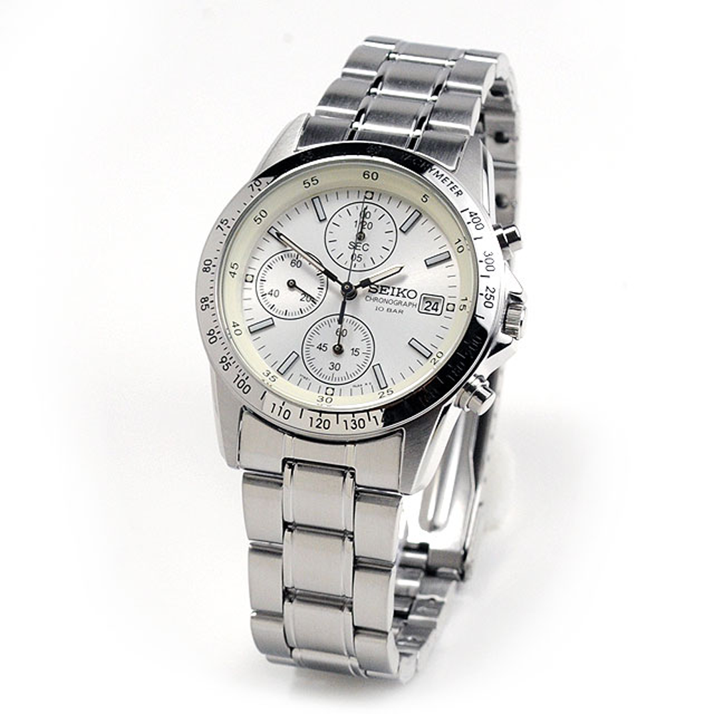 Đồng Hồ Seiko Chronograph SBTQ039