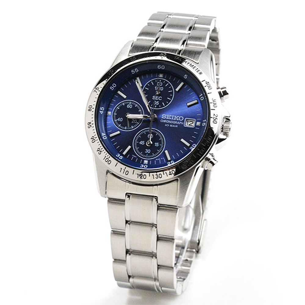 Đồng Hồ Seiko Chronograph SBTQ071