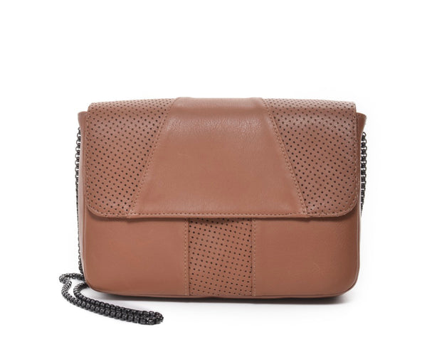 Le Faubourg bag handcrafted crossbody leather bag for women. Brown ...
