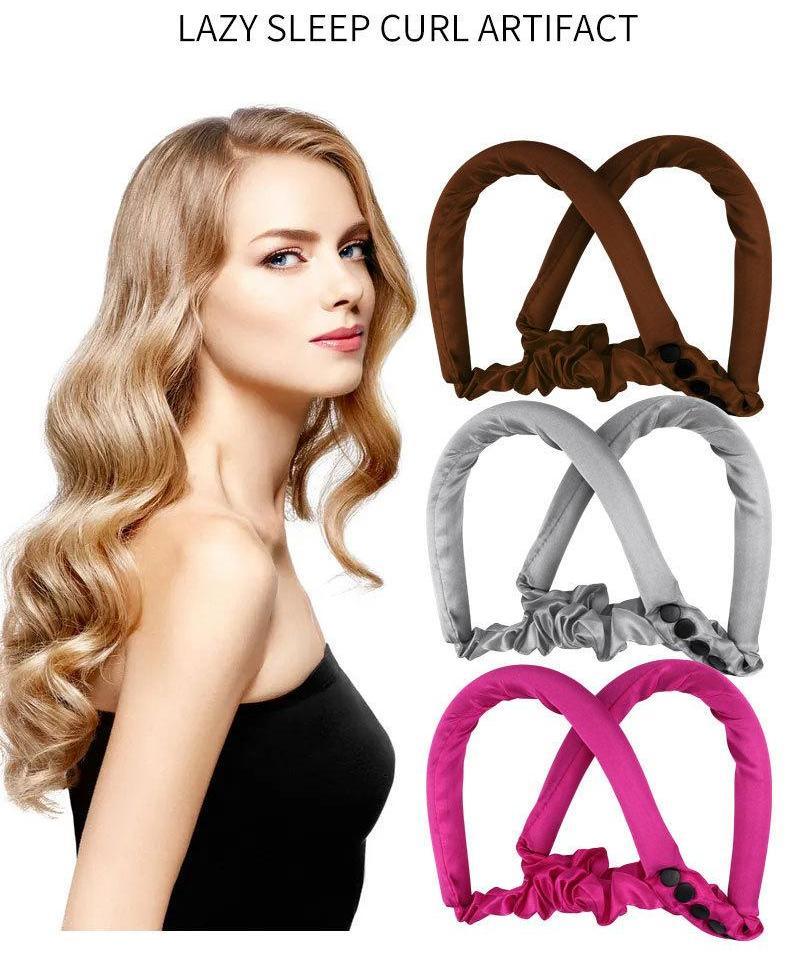 Heatless Curling Rod Headband No Heat Curlers Hair Rollers to Sleep in –  Magellan Global Shop
