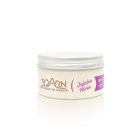 Meilleur crème pour les cheveux crépus : Mousse De Karité Jojoba Ricin - Soarn