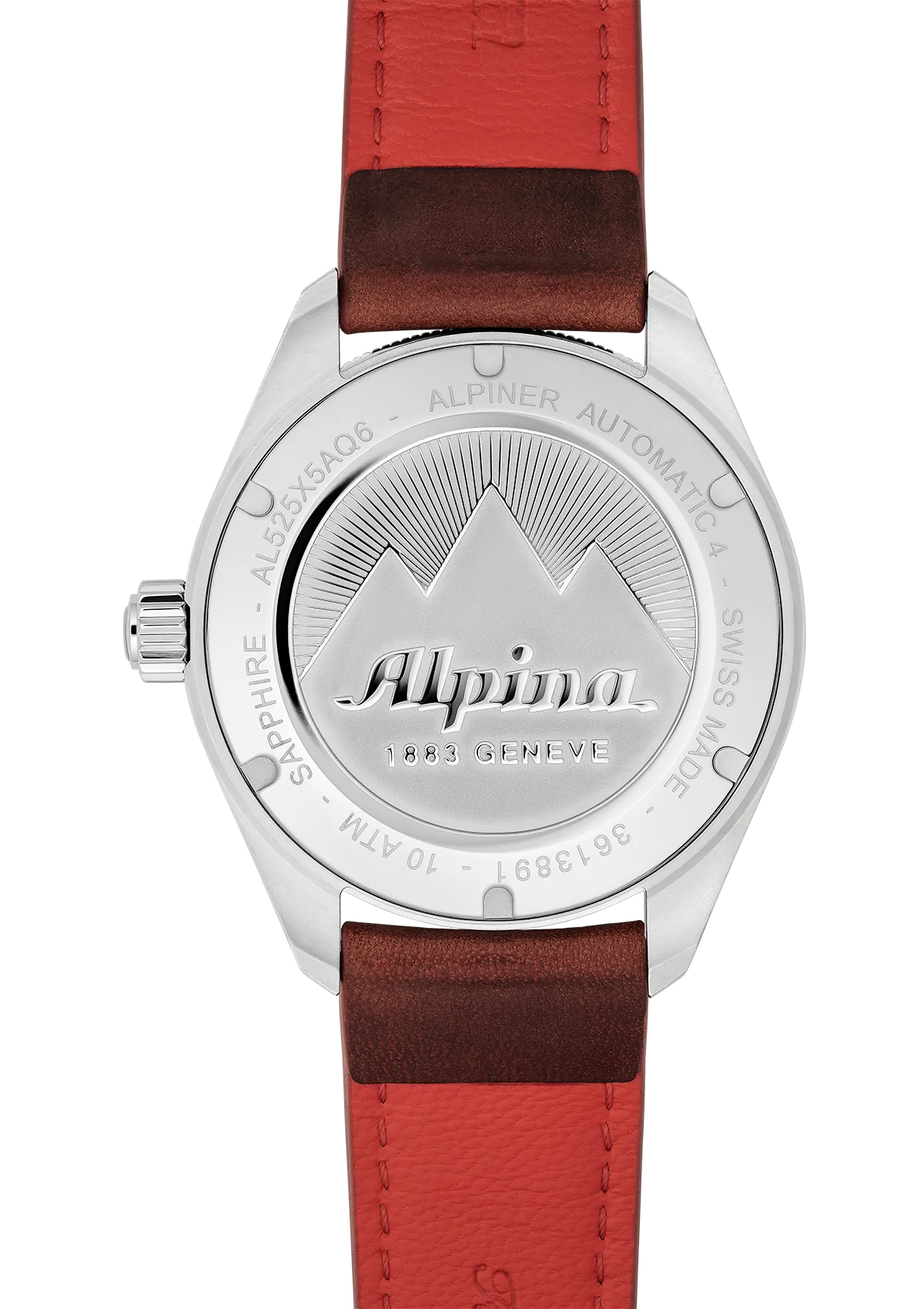 Alpina Alpiner Gents Auto Grey/Brown - 100m - 44mm AL-525G5AQ6 – Granbergs  Watches