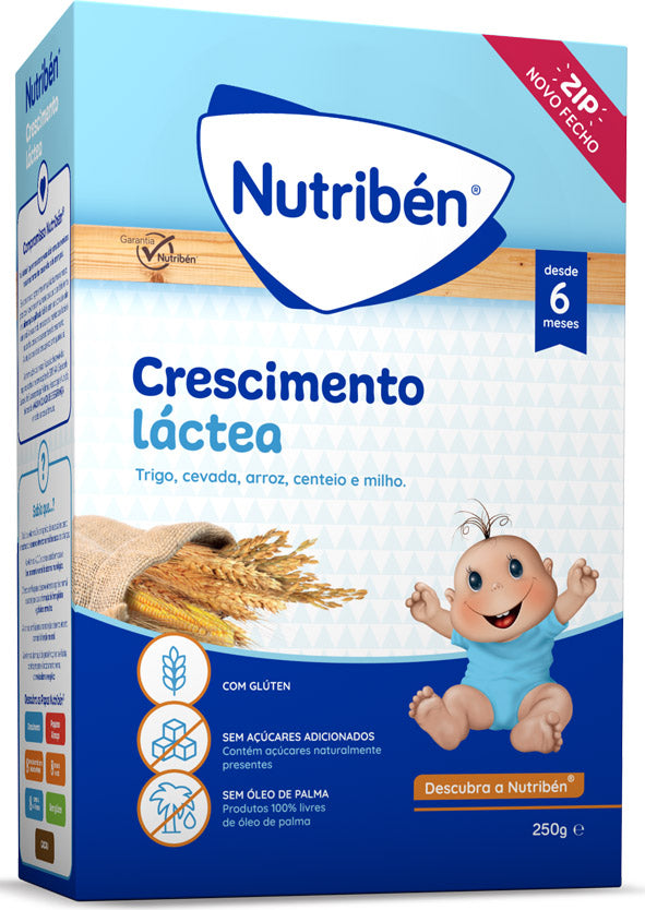 Papa Infantil Farinha Láctea 40% menos açúcares +6 meses CERELAC