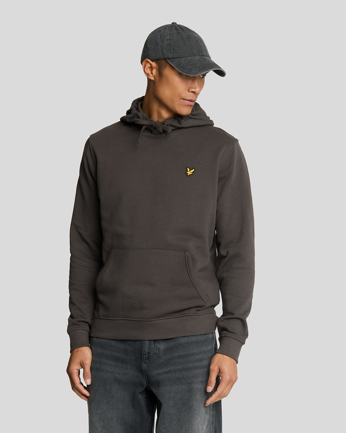 Lyle & Scott Mens Pullover Hoodie in Green - XXL product