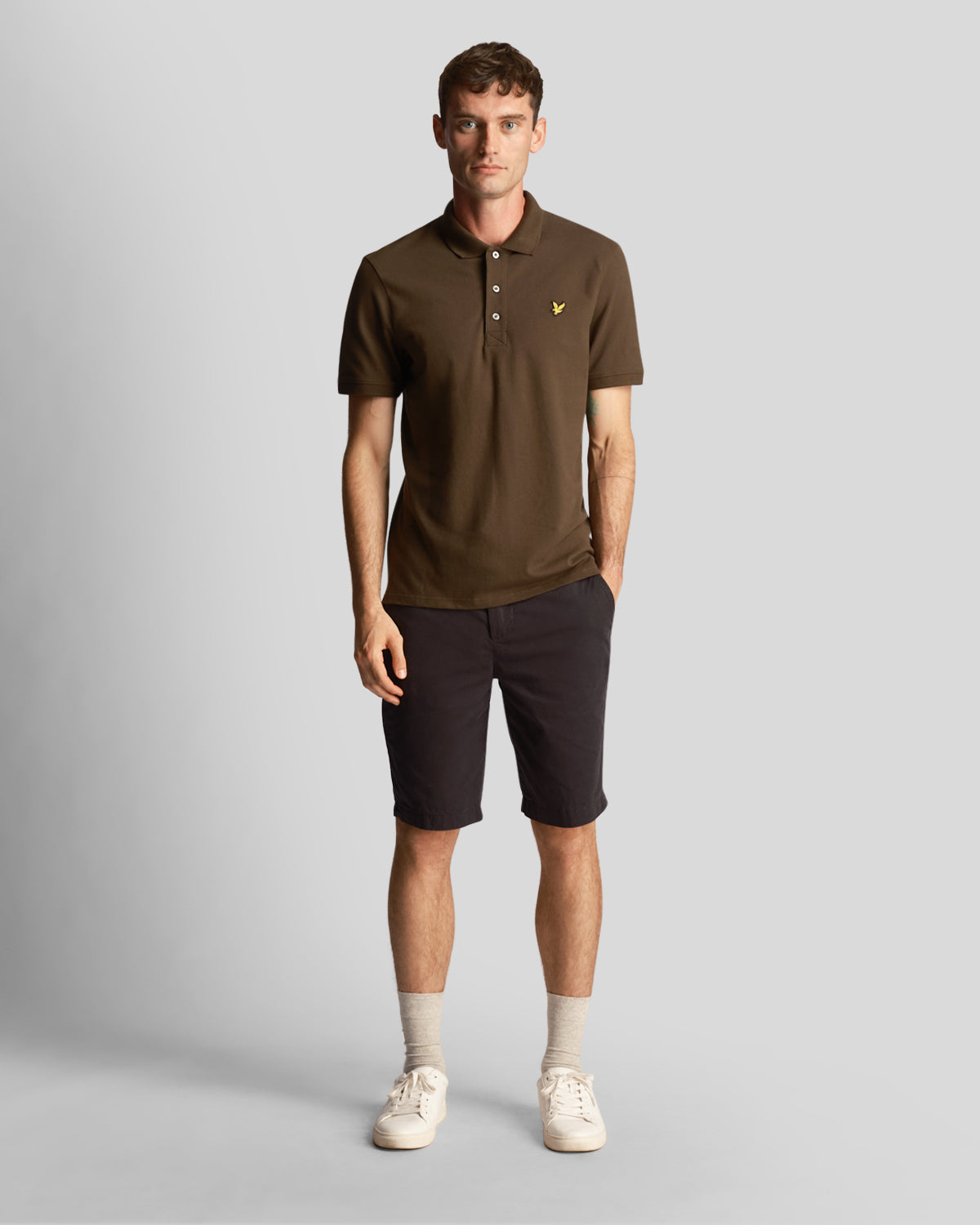 Lyle & Scott Mens Anfield Chino Short in Black - 36 product