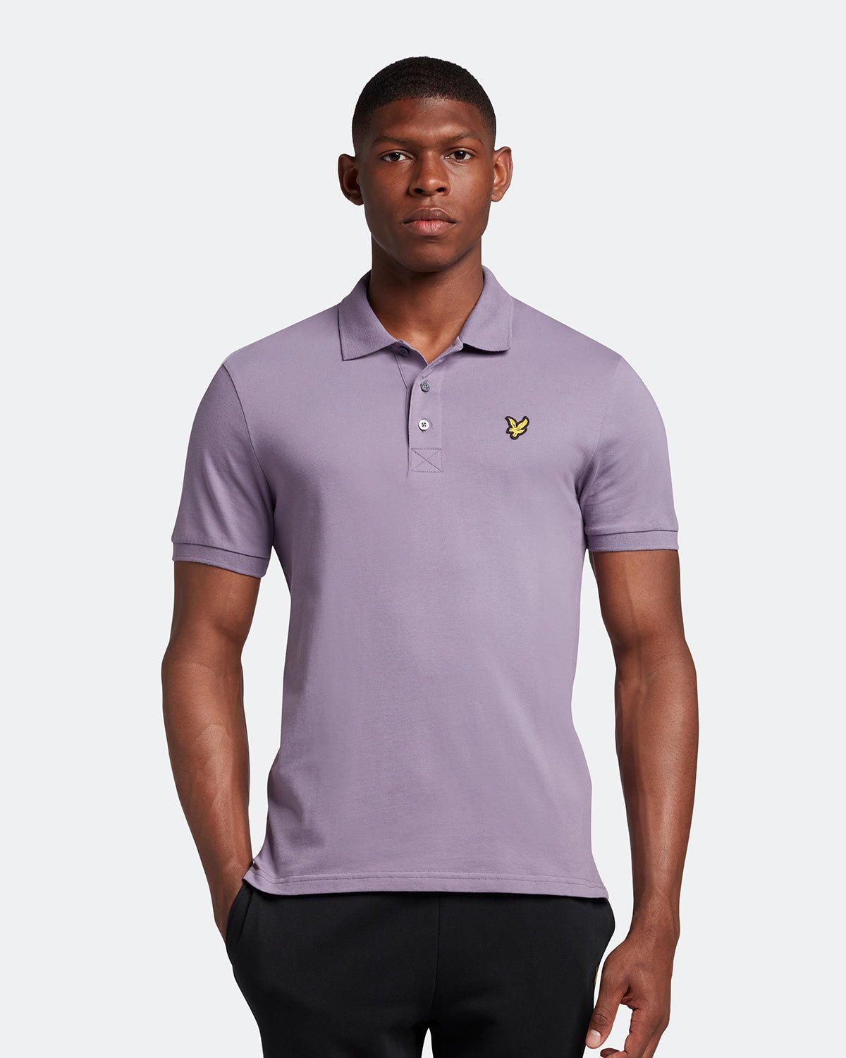 Plain Polo Shirt Billboard Purple – Lyle & Scott UK