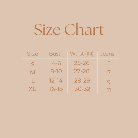 Sizing Info – Countyline Trends Boutique