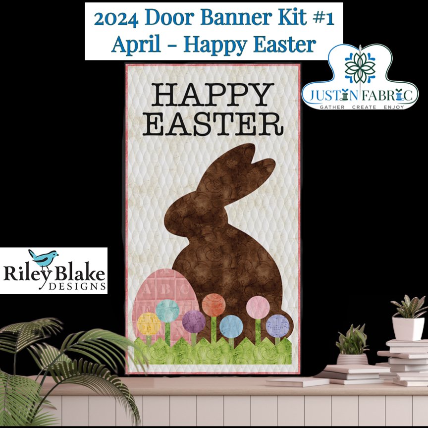 Riley Blake Designs Door 2024 Banners 12-Month Subscription