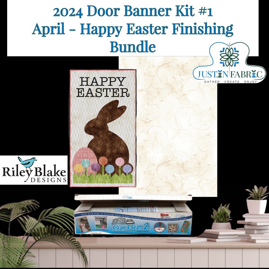 Riley Blake Designs Door 2024 Banners 12-Month Subscription