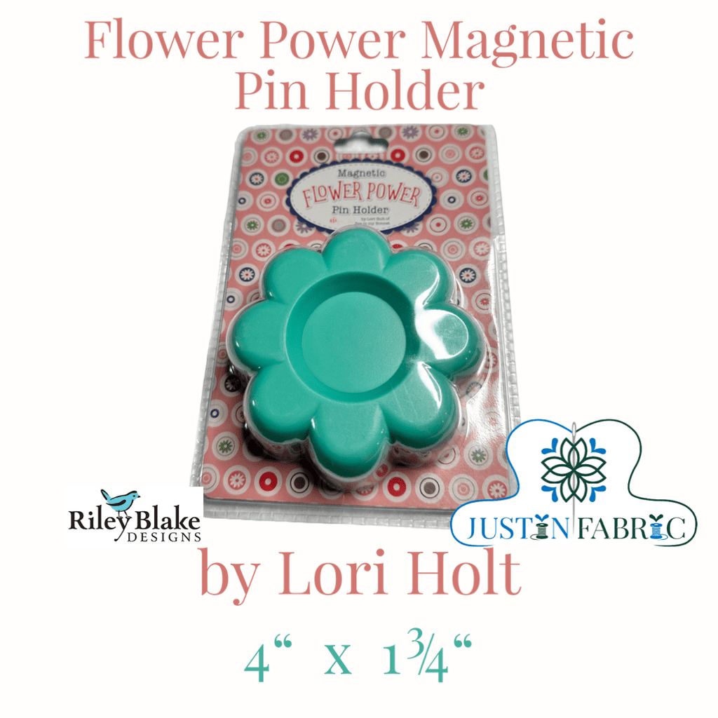 Riley Blake Designs Calico Flower Power Magnetic Pin Holder Accessory