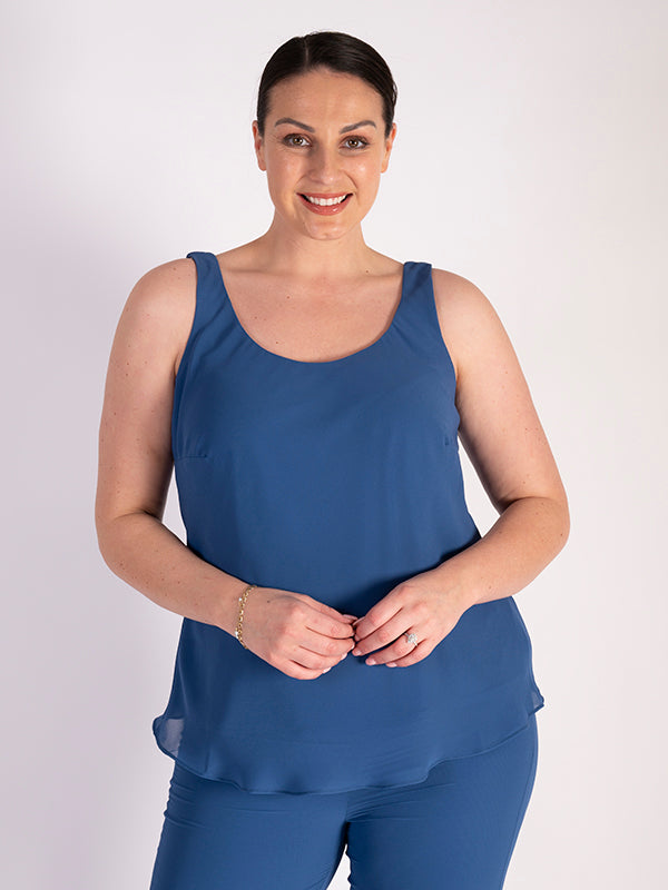 Bluebird Chiffon Camisole