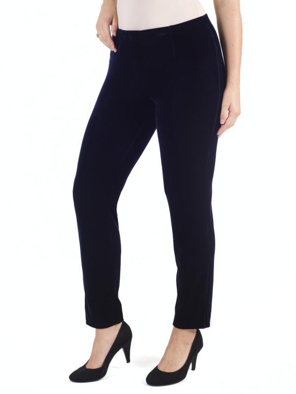 Midnight Stretch Velvet Trouser