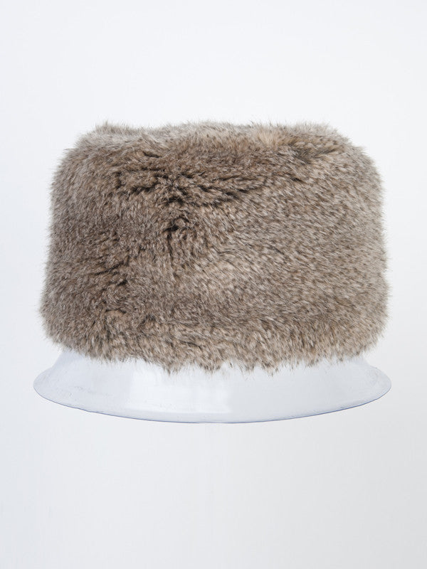 Chinchilla Faux Fur Kossack Hat – chesca