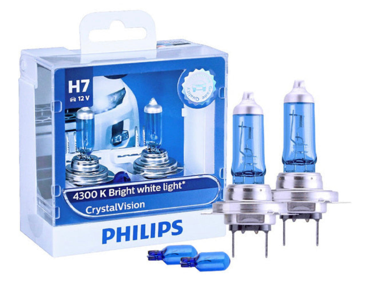 philips bright white light crystal vision h4