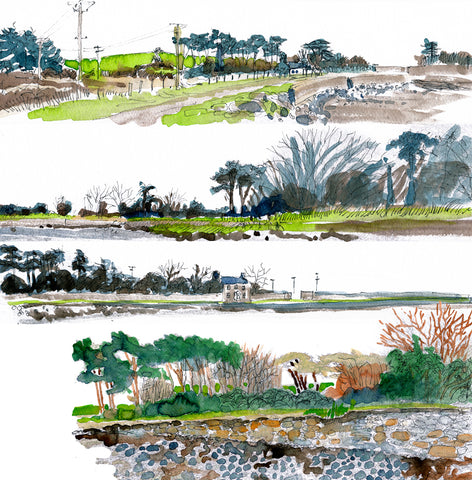 drawings of Spike Island