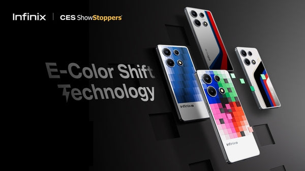 Infinix E-Color Shift technology