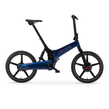 The Gocycle folds up in seconds 